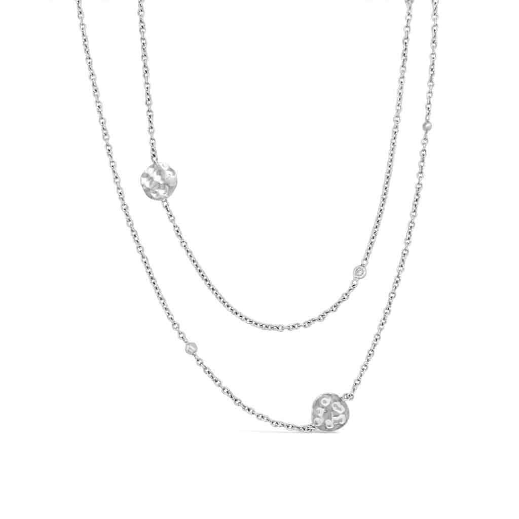 Disc and Diamond Chain Gold River Jewellers